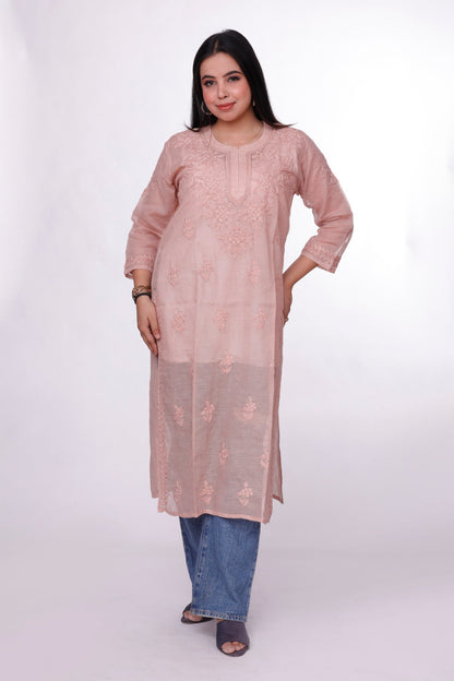 Earthy Dream Chikankari Kurta