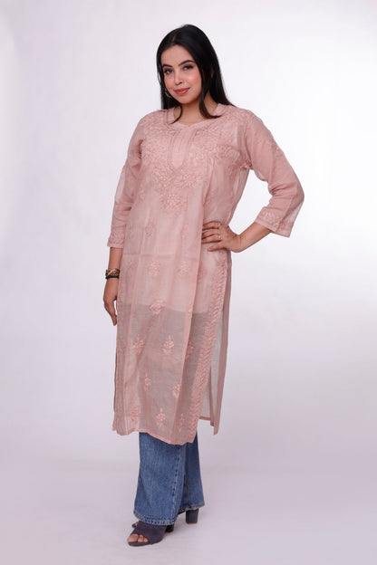 Earthy Dream Chikankari Kurta