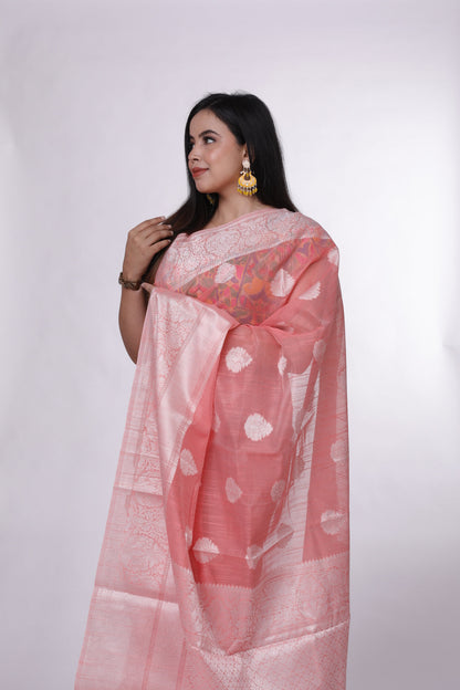 Rosy Grace Banarasi Saree